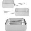 Widdle Gifts Ltd Camping/Outdoor Eating/Drinking Gear - Set 2 Aluminium