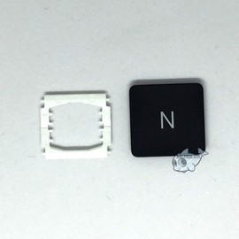 Dolphin.dyl(TM) Replacement Individual Key Cap for US MacBook Pro A1706 A1707 A1708 Key Cap with Hinge (N)