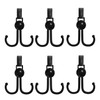 Pram Hooks, Pram Hook Clips, Swivel Double Hooks, Heavy Duty