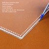 2Pcs Leather Acrylic Template DIY HandMade Craft Belt Sword Tail