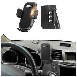 soukeo Upgraded Car Phone Holder Fits for Toyota Highlander 2008-2013 Auto Accessories,Cradles Adjustable Cell Phone Mount for 4-7 in Phones