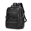 Taertii Leather Backpack For 17.3" Laptop, Travel Weekender Large Capacity