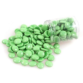 High Luster Reflective Fire Glass Marbles Beads,Glass Pebbles Gravel Stones,Vase Fillers Beads Make-up for Aquarium Succulent Garden Decoration,17-19mm(2/3''-3/4''),335g/0.78lbs (China Green)