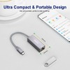 ULT-WIIQ USB C Ethernet 2.5Gb Adapter, USB C to RJ45