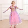 Girls Princess Dress Up Birthday Party Luxury Cosplay Costume Outfit