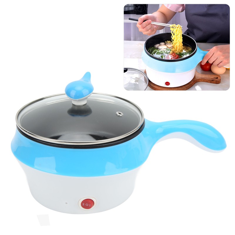 Electric Hot Mini Pot 1.5L Non Stick Cooking Pot Rapid