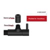 KIRCHHOFF Design Universal Angle Valve with Quick Release Angle Control