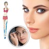 Tvoip 6Pcs Professional Girl Eyebrow Tweezer Stainless Steel Slanted Eyebrow