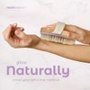 MainBasics Cepillo corporal seco exfoliante - Cerdas de jabali y