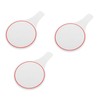 Gadpiparty 3pcs Erasable Scoreboard for Judges DIY Blank Writing Voting