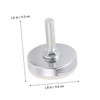 SEWACC 6pcs Adjustable Screw Furniture Levelers for Tables Chairs Durable