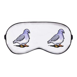'Pigeon Pixel Art' Sleep/Travel Eye Mask (EY00021115)