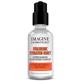 Hyaluronic Hydration Honey Concentrated Hyaluronic Acid Serum with Super Charged Moisturizers Natural Moisturizing Factors Amino Acid Complex 2 fl oz 
