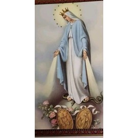 CHRISTIAN Catholic print picture SAINT MARY 8" x 11" ready to be framed .ITALY