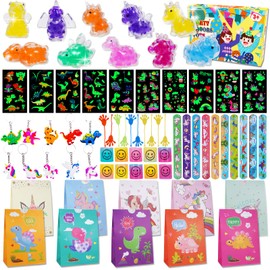 Party Bag Fillers for Kids Unisex, Kids' Party Favours Kids Party Bag Fillers Toys for 3 4 5 6 7 8 Year Old Boys Girls Xmas Stocking Prize Box Fillers for Kids Pinata Birthday Gifts for 3-9 Year Old