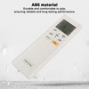 Air Conditioner Remote Control Replacement ABS Lightweight Remote Control for