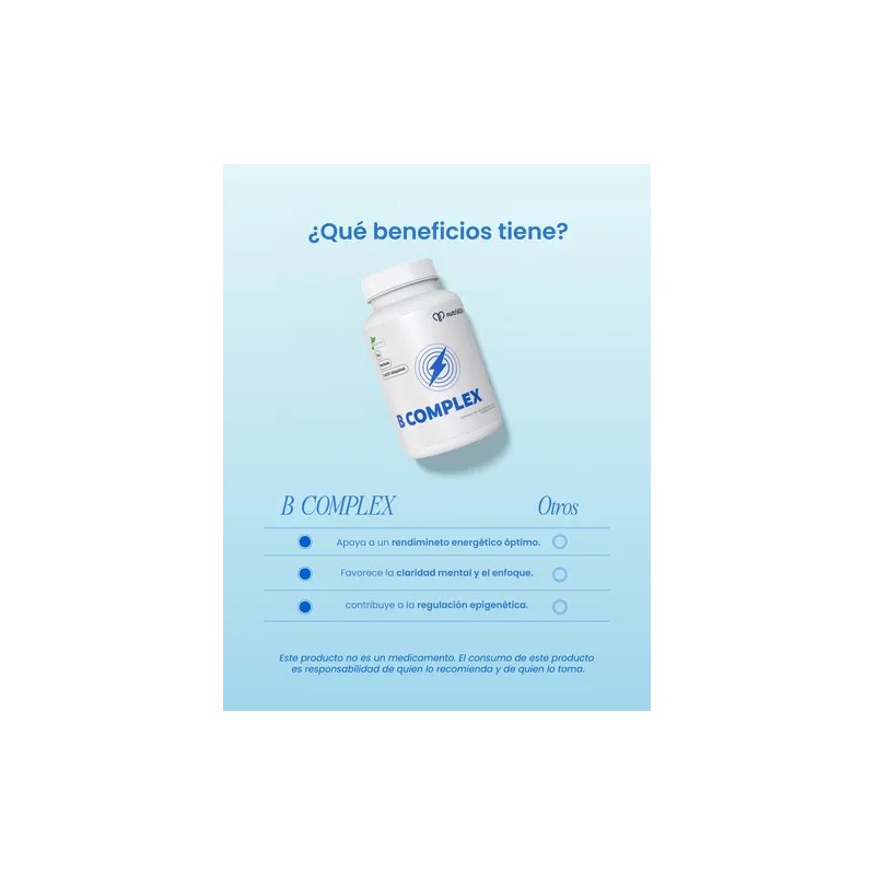 Complejo B Activo (l-metilfolato + Metilcobalamina) Con Coq1
