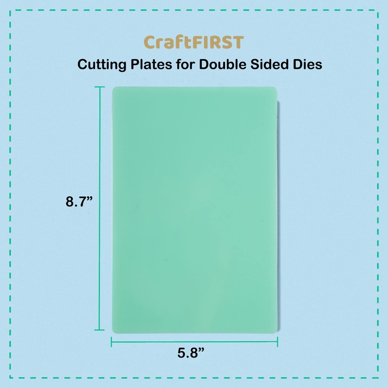 CraftFIRST Cutting Plates for Double Sided Dies Die Cutting Machine
