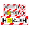 5X H Class Replacement Stickers Laminated, for Vacuum Hover Extractor