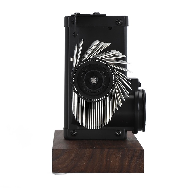Digital Flip Clock 12h Single Sided Large Numbers Automatic Retro