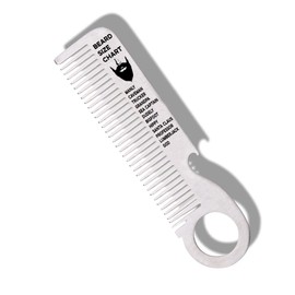 Beard Comb Gift for Grandpa Dad Birthday Gifts for Husband Boyfriend Christmas Gifts for Brother Papa Retirement Gift for Friend Fiance Engagement Gifts for Couples Son Birthday Presents for Christian