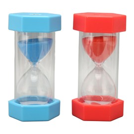 Sand Timer, Set of 2, 45 Minutes Sand Timer, Sand Timer, Sand Timer for Kids, Games, Classroom, Home, Kitchen, Office