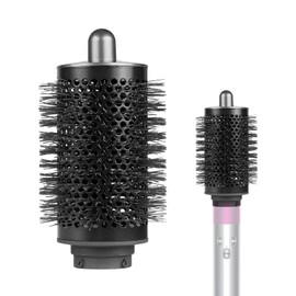 NINEBIRD Large Round Volumizing Brush for Dyson Airwrap Styler HS01/HS05 Attachment Parts (Grey)