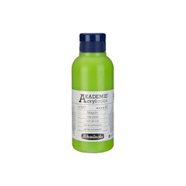 Schmincke Akademie Acrylic Colours - Bottle - 8.45floz, 557 May Green