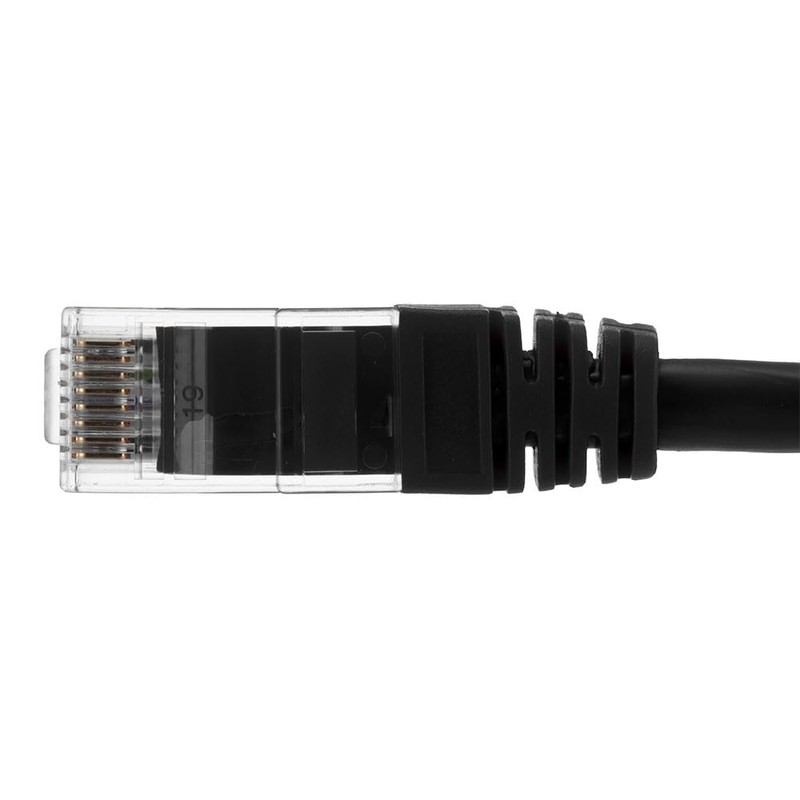 NavePoint Ethernet Patch Cable CAT6A, UTP, 24AWG, 10 Ft, 10