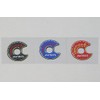 ADIO BK48217 Key Cylinder Emblem Black Cygnus X (2/3/4 Type)