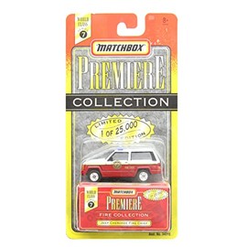 Matchbox Premiere Jeep Cherokee Fire Chief Series 7 #34310