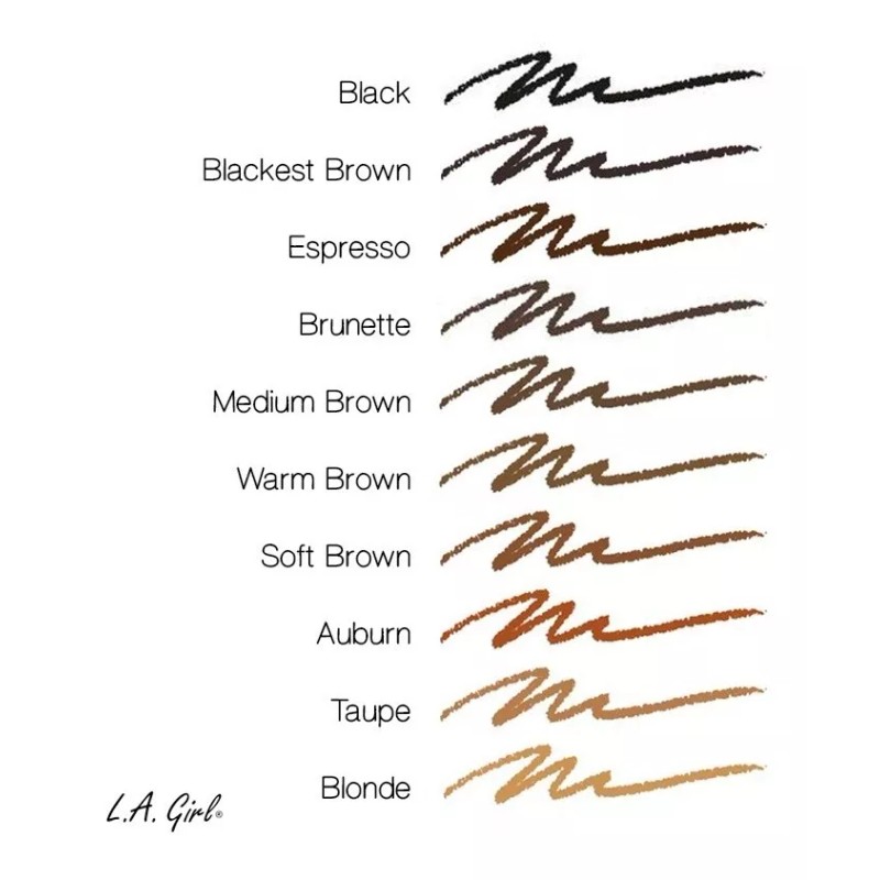 L.a. Girl Lapiz Para Cejas Pelo A Pelo Slim Shady