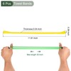 YOKIVE 6 Pcs Towel Bands, Silicone Elastic Stretchable Rubber Towel