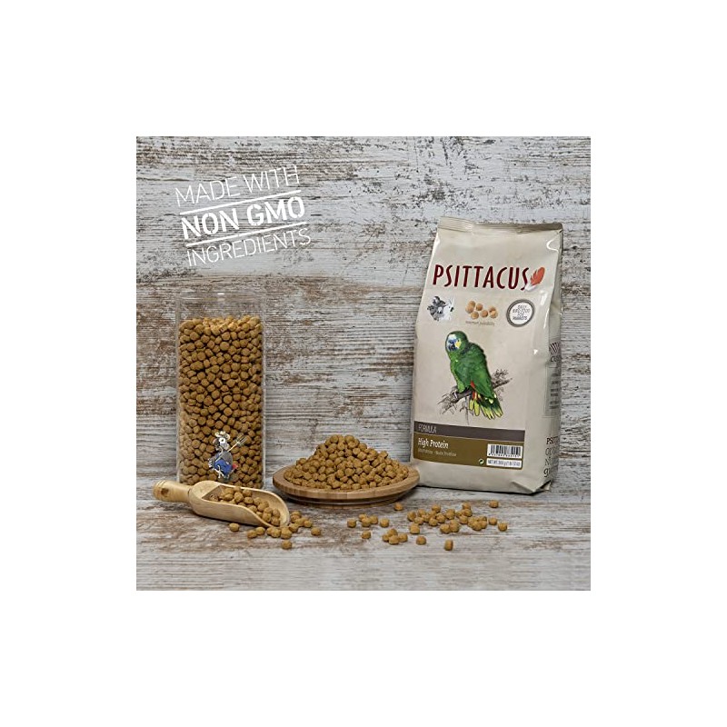 PSITTACUS Croquetas Para Loros, Cacatuas Y Cotorras 800 Grs