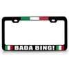 Custom Brother - BADA Bing! Italian Flag Metal Car SUV