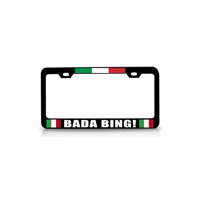 Custom Brother - BADA Bing! Italian Flag Metal Car SUV