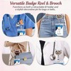 3 Pcs Funny Badge Reel, Badge Reel Funny Retractable Clip