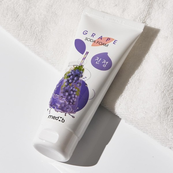 Medb Grape Soda Foam Cleanser, Scented Facial Foam Cleanser, 100