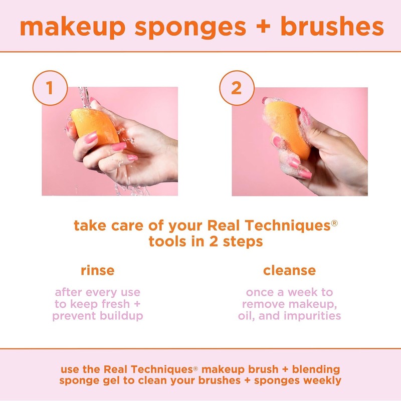Real Techniques - Esponja de maquillaje premium
