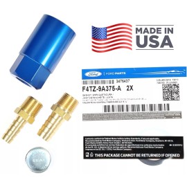 BackWoods Diesel 94-97 Ford F250 F350 7.3L Powerstroke Mechanical Fuel Pump Delete Banjo Block