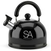 SA Products Camping Kettle 3L - Stainless Steel Whistling Kettle