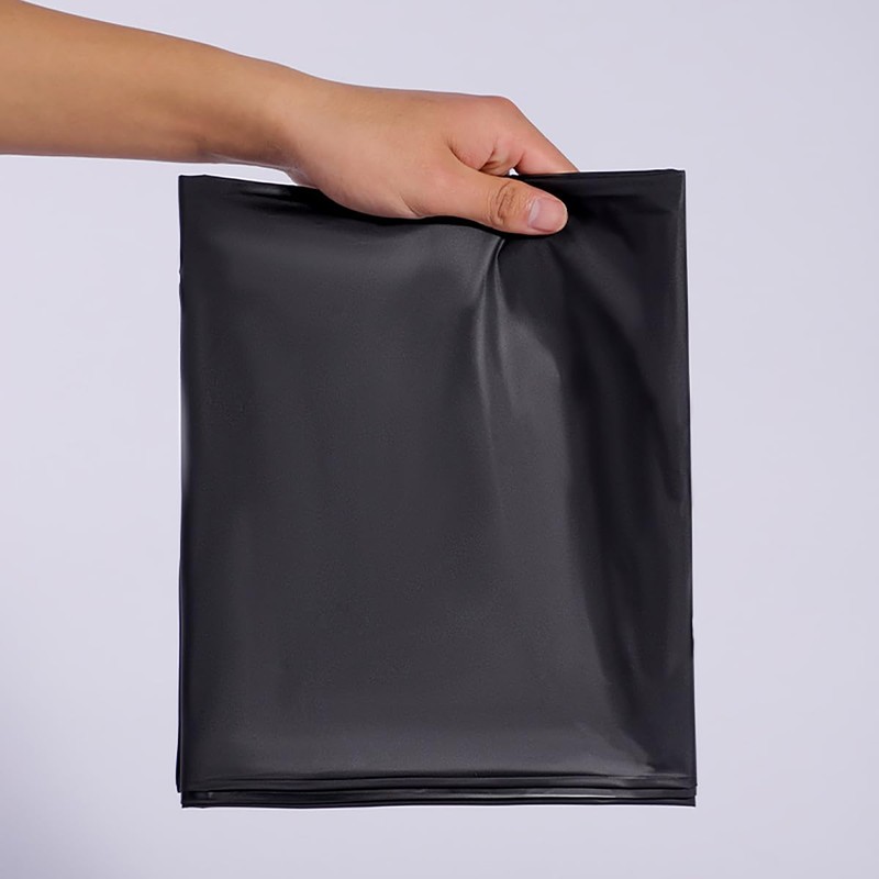 PVC Waterproof Mattress Bed Cover Thickened Mattress Protective Cover Bedspread,Black,1.3M*2.2M