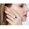 Dtup Anillo Lady Di Princesa Katte Con Estuche Reina Corona