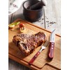 Tramontina Table Fork Polywood Jumbo 8.5" Red Dishwasher Safe Made