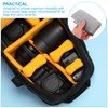 PATIKIL Camera Bag Divider, 5Pcs 6.69"x5.12"x0.39" Shockproof Camera Bag Inserts
