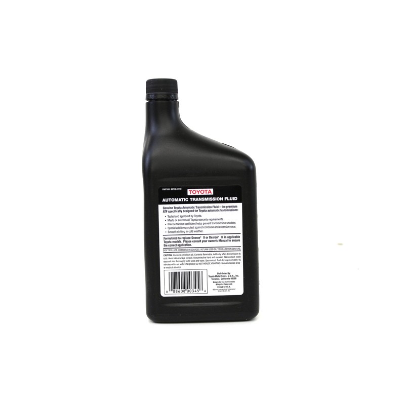 Toyota Genuine Fluid 00718ATF00 Dexron III Transmission Fluid - 1