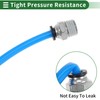 TUCKBOLD Push to Connect Air Fittings 1/4" Male Thread Air