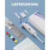 PRECIPETTE 0.1 - 2.5 μl pipettes, pipettor, micropipette, laboratory, single