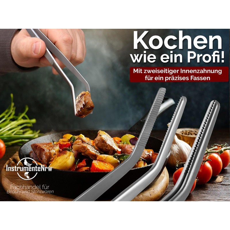 Premium Kitchen Tweezers | Barbecue Tweezers | Cooking Tweezers |