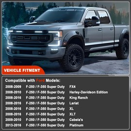 HY-SPEED Red 8 Pack Silicone Body Mount Kit Compatible with 2008-2016 F250 F350 Crew Cab Superior Silicone Cab Mount Bushings Improve Bumpy Ride Durable Components Outperforms OEM and PU Mounts